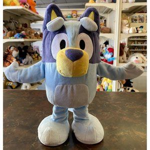 Bluey, Dance and Play Animated Plush 14” with Phrases And Songs - Works